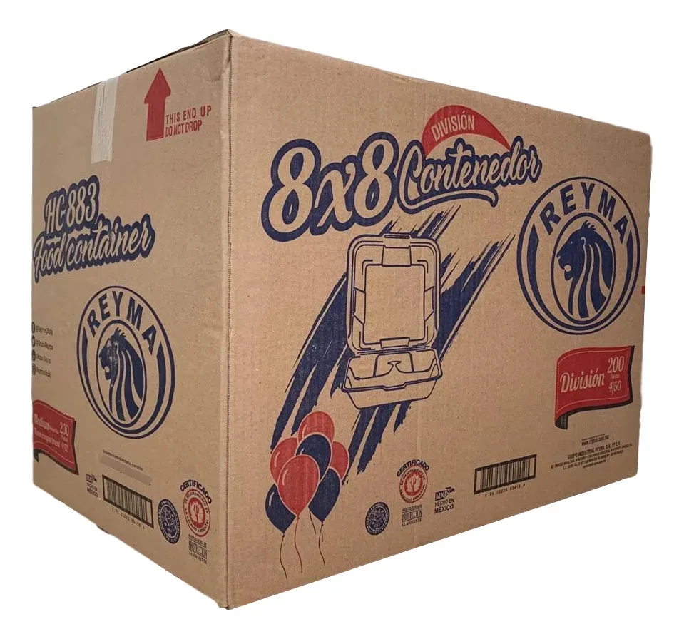 Contenedor 8x8 División