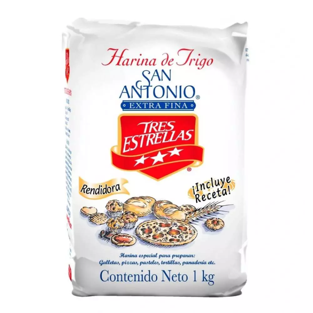 Harina 3 estrellas 1 kg