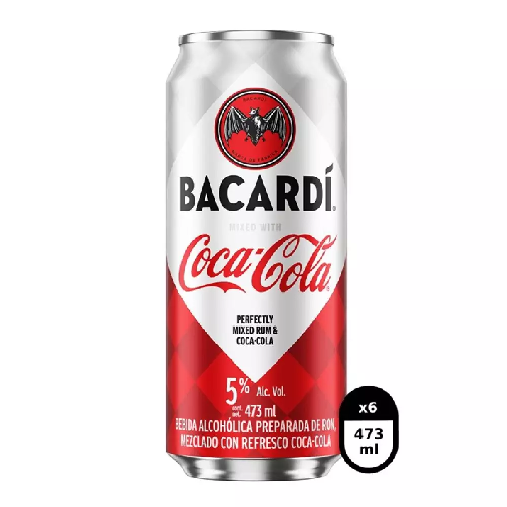Coca-Cola Bacardí 473 ml